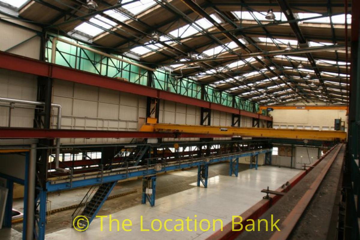 industriële hal of oude fabriek