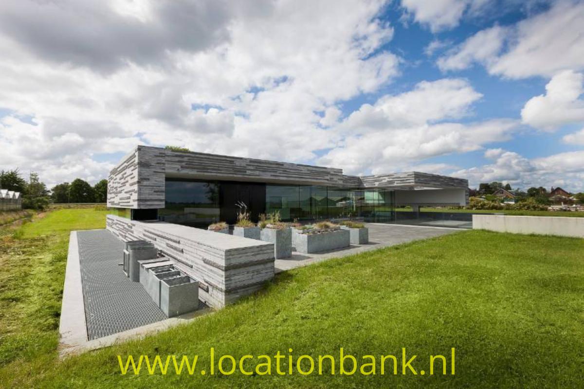 tuin met architectuur