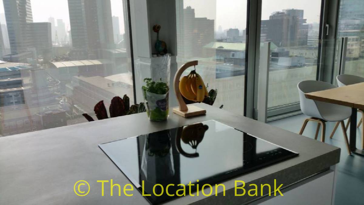 kookeiland met uitzicht