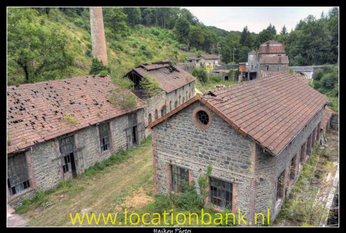 lege fabriek in Frankrijk