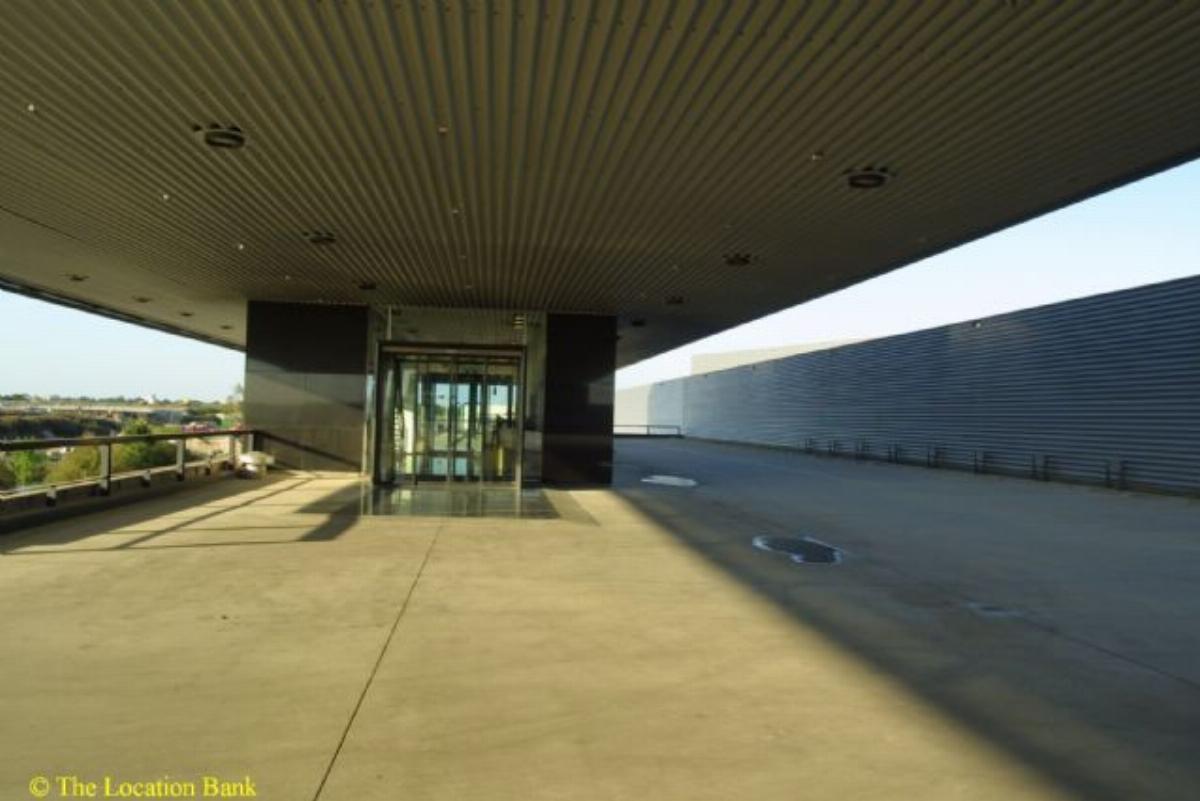 Modern grafisch gebouw
