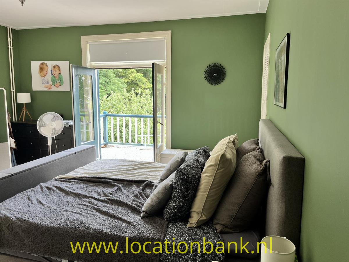 groene slaapkamer