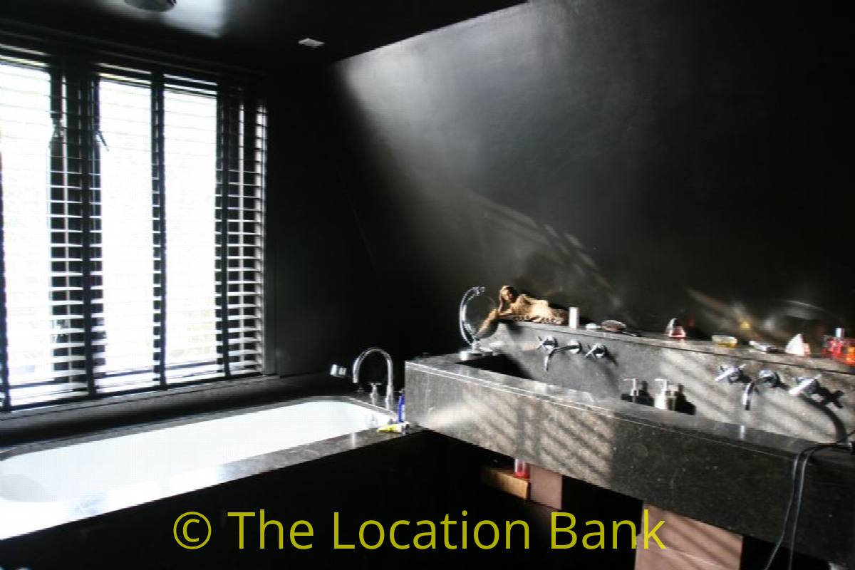 black Badezimmer