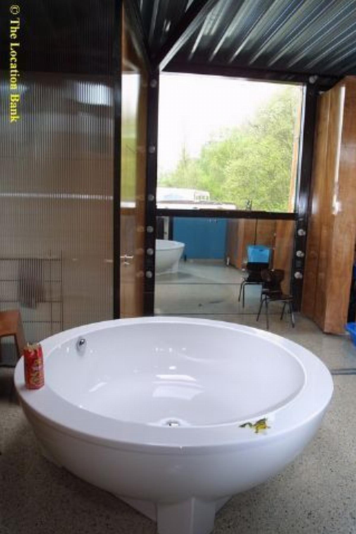 Moderne open badkamer