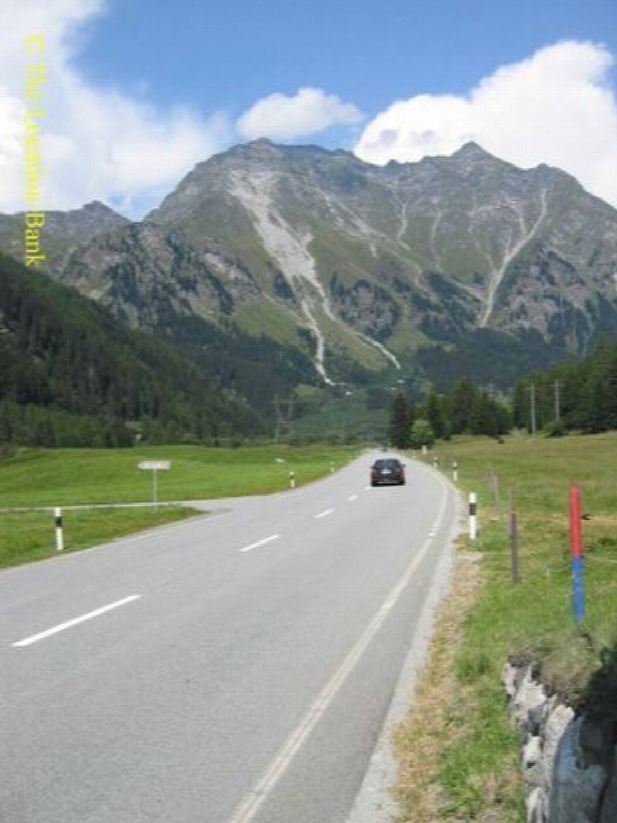 serpentine mountain pass highway