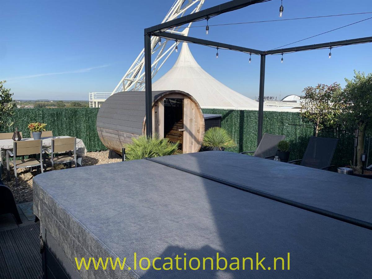 Dakterras met wellness 