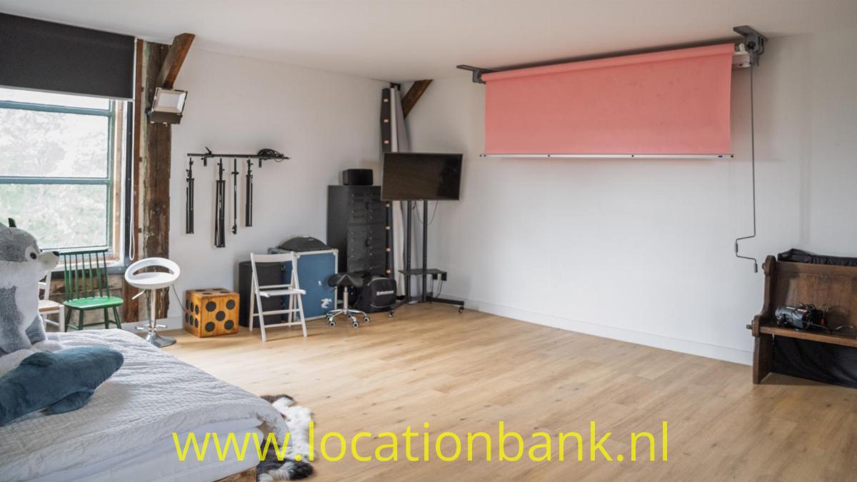 Studio 3: fotografiestudio met alle mogelijke faciliteiten