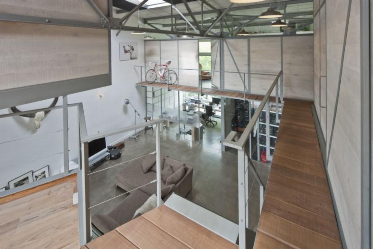 moderne industriele loft