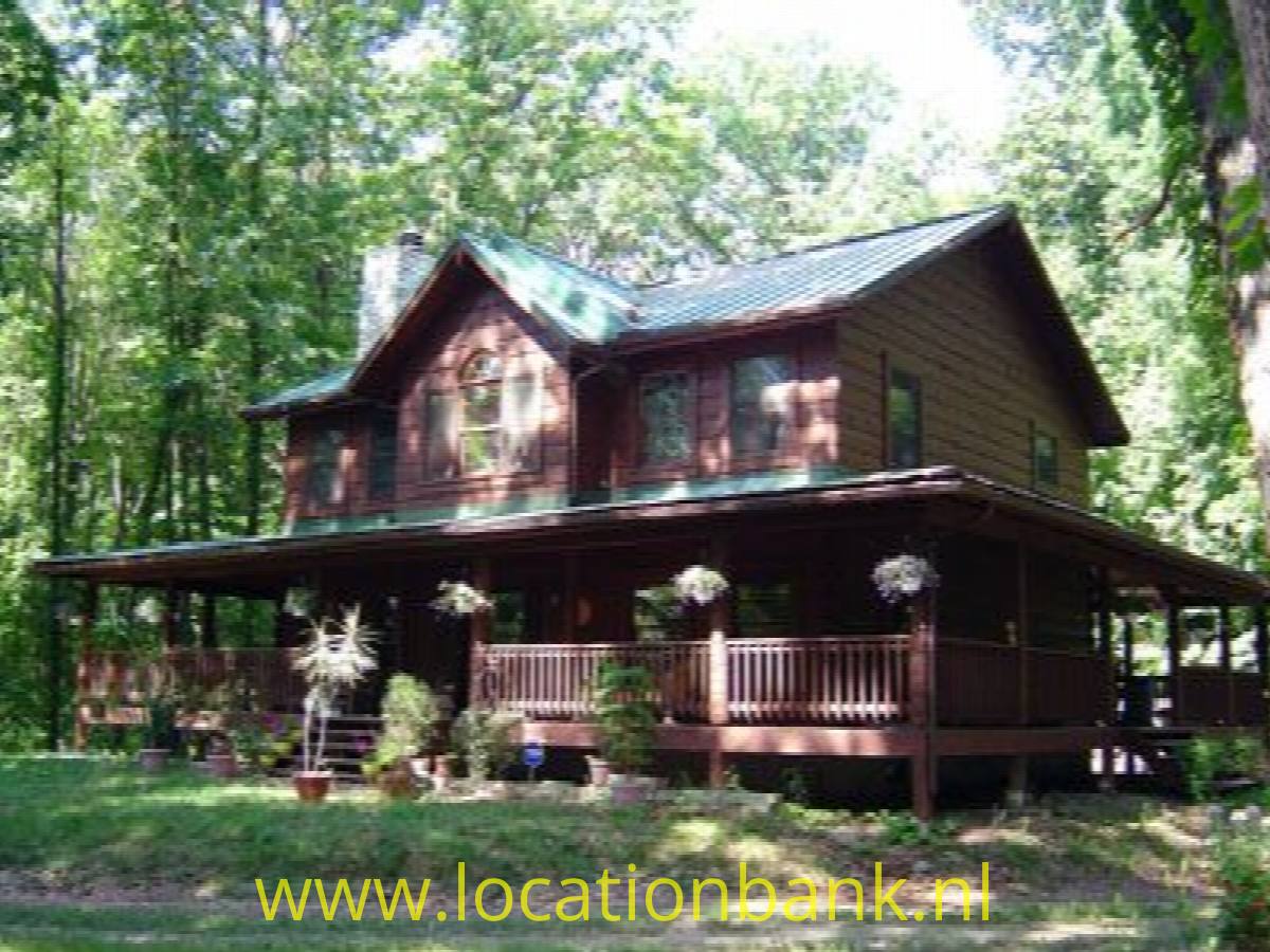 Front of wooden Cabin