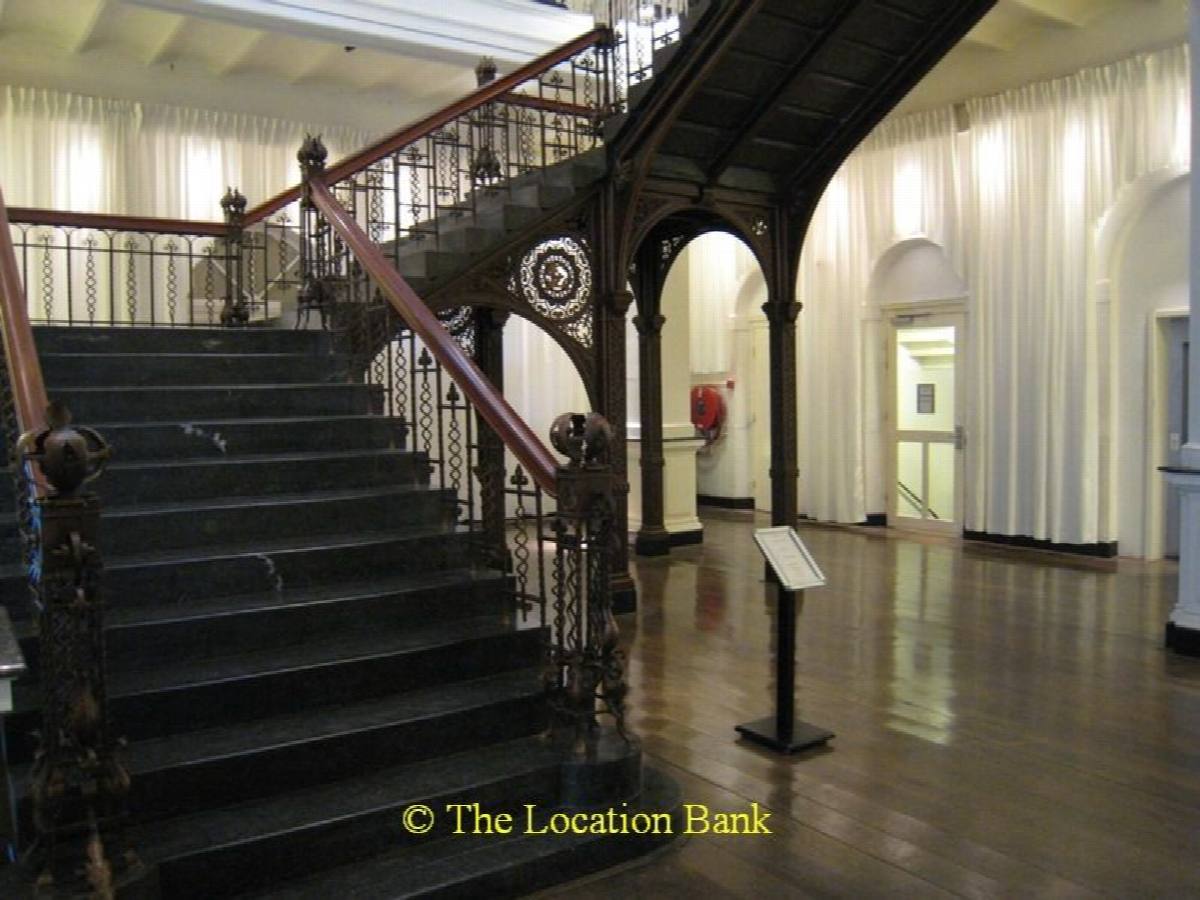 wooden Treppe