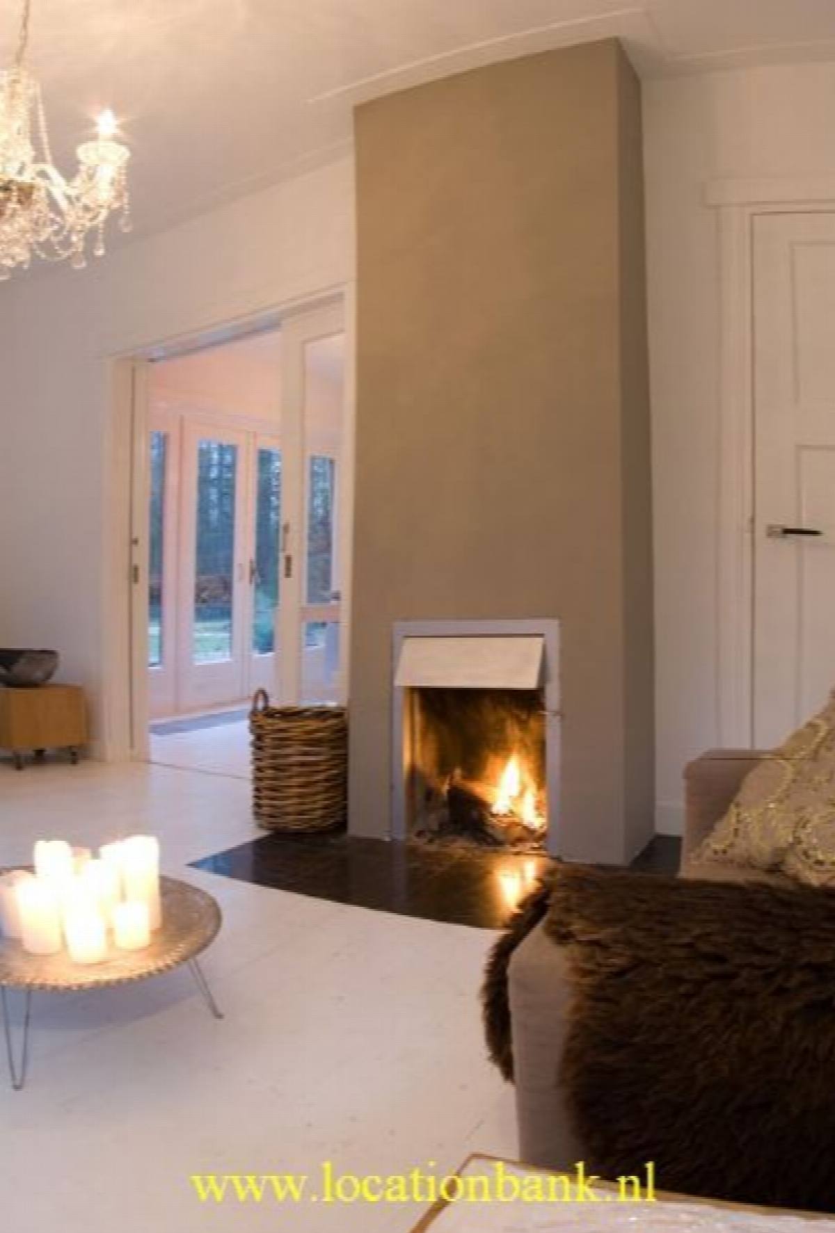 Wohnzimmer mit fireplace