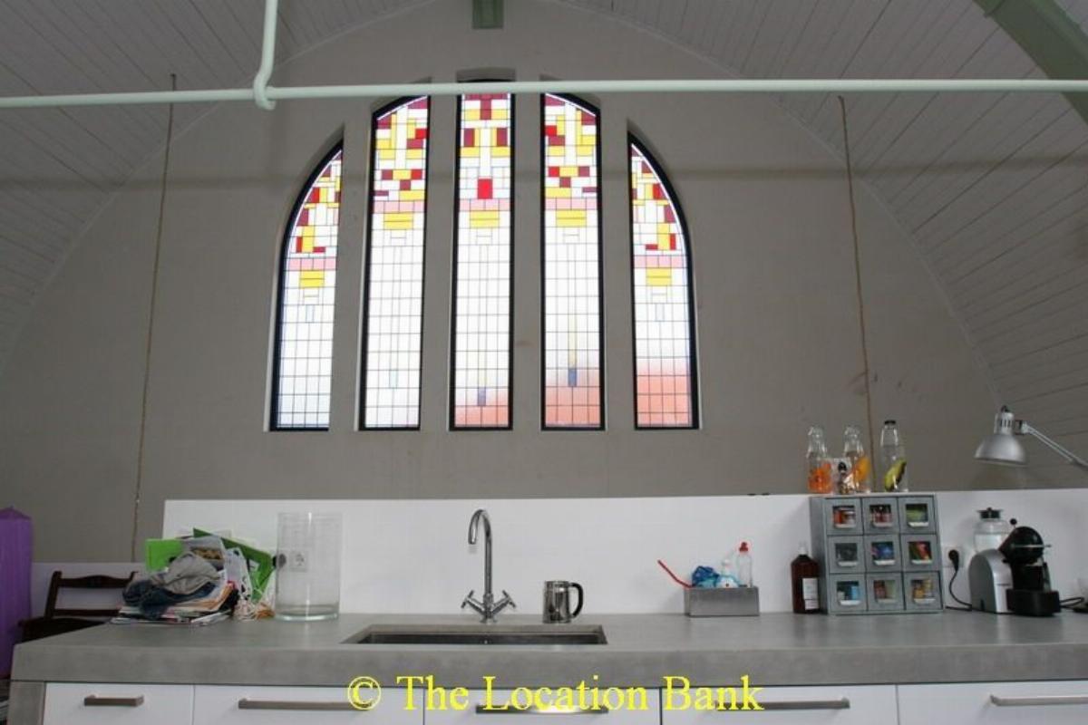 keuken in kerk