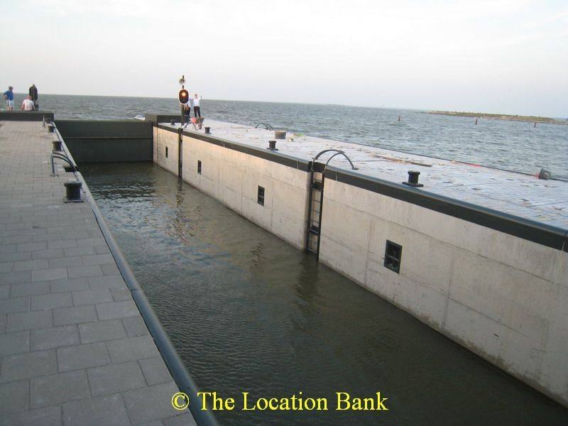 Water Lock oder Sluice