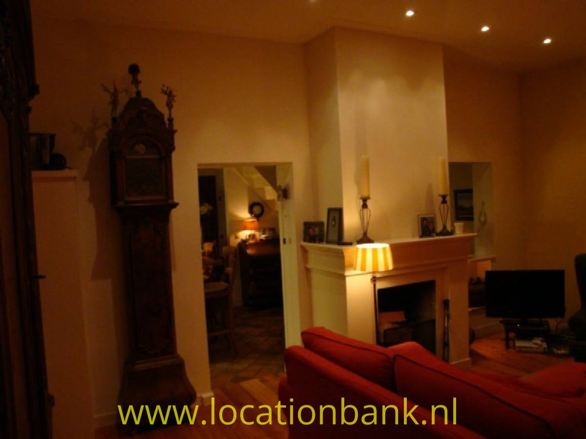 Wohnzimmer mit fire place