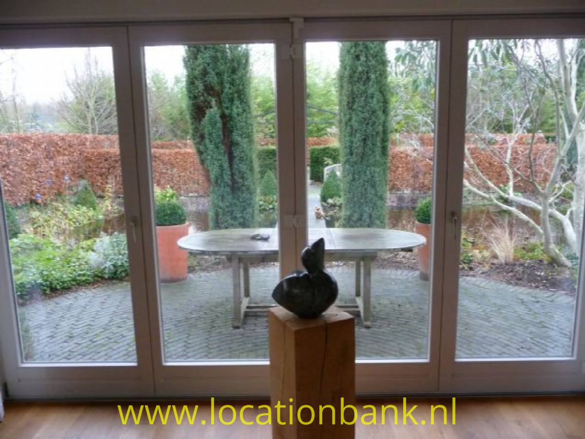 Wohnzimmer mit view at the Garten Terrasse
