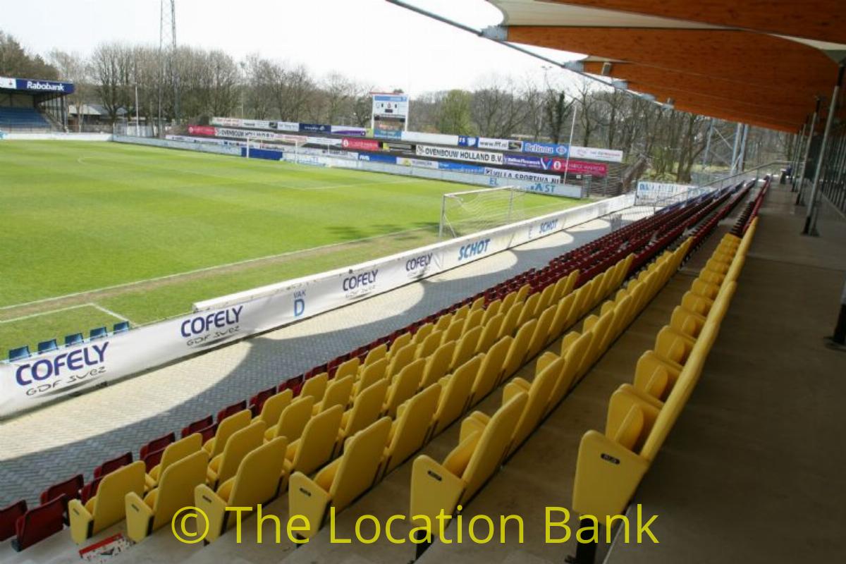 Voetbal stadion of voetbalveld