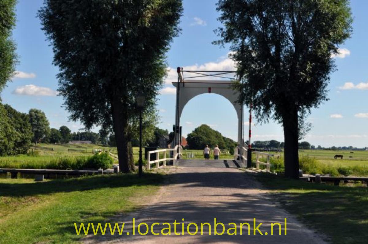 houten ophaalbrug