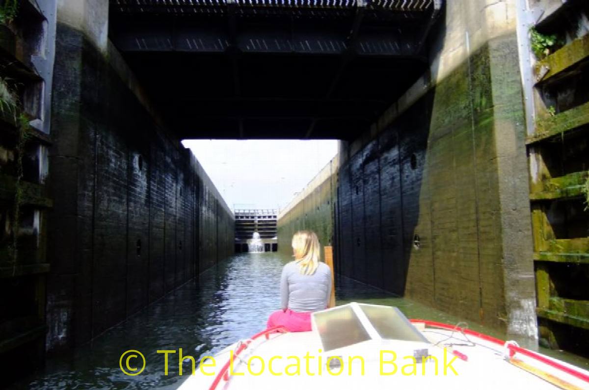 Waterlock oder sluice