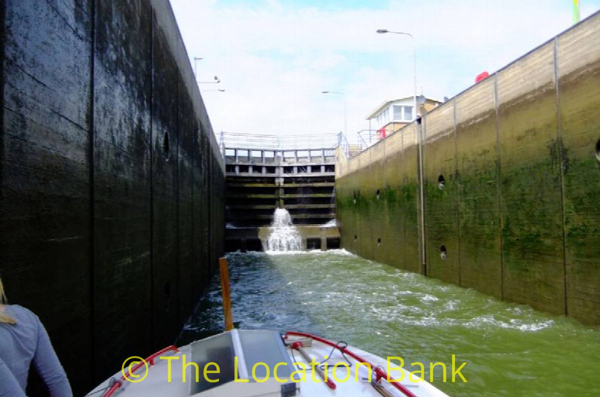 Waterlock oder sluice
