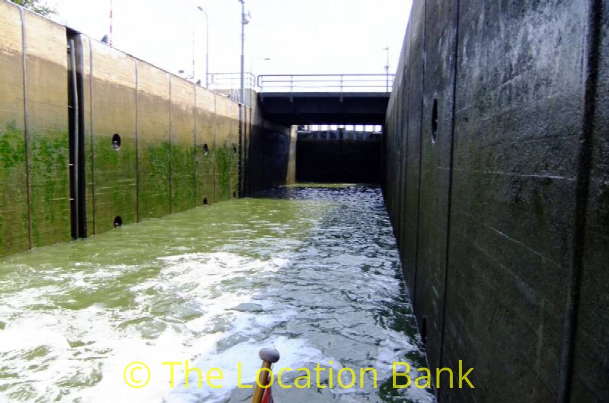Waterlock oder sluice