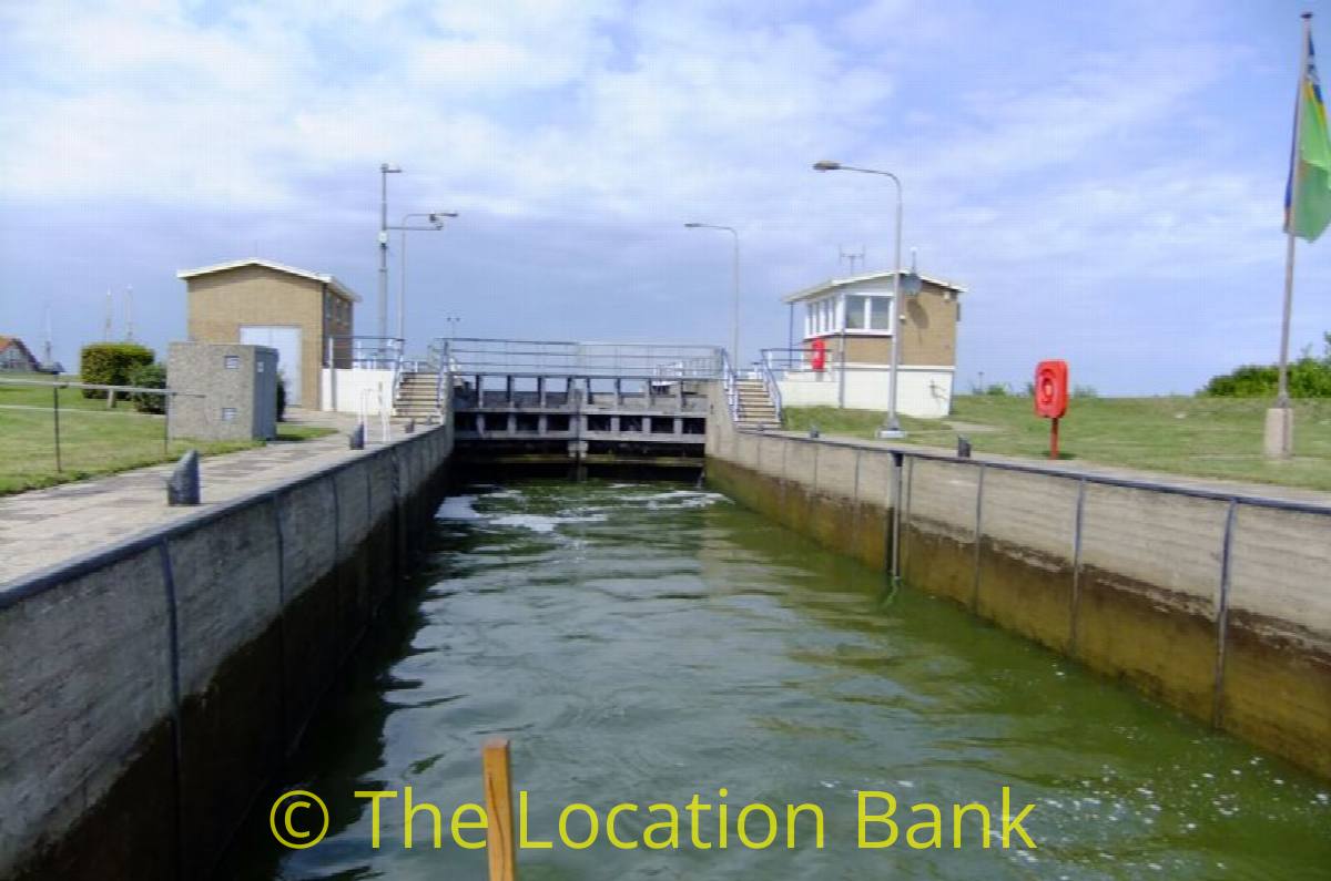 Waterlock oder sluice