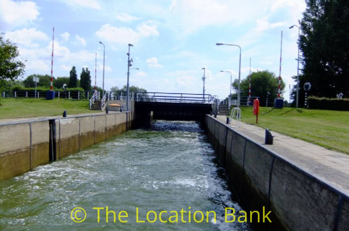 Waterlock oder sluice