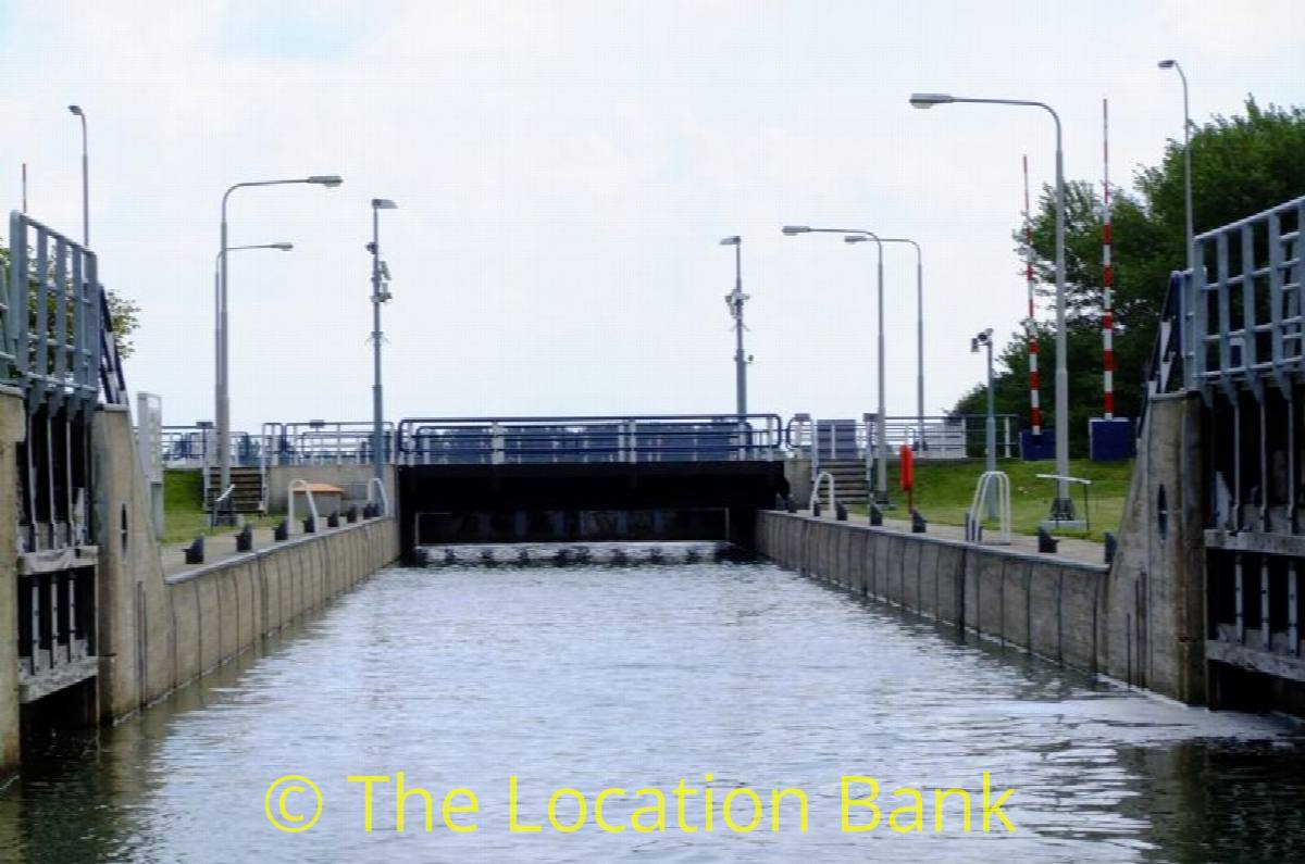 Waterlock oder sluice