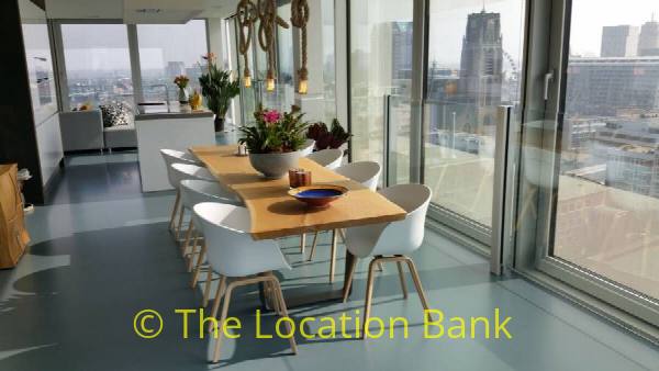 filmlocatie Modern appartement en penthouse