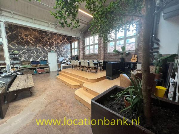 filmlocatie Kantoor met industriële look