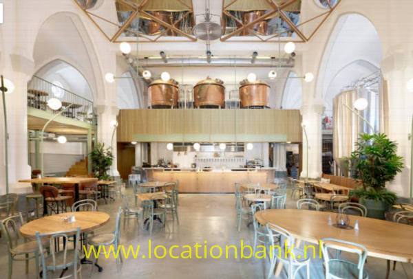 filmlocatie Cafe en restaurant in een voormalige Gothische kerk