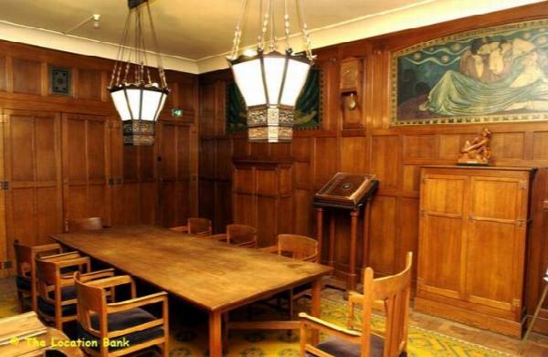 filmlocatie Ouderwetse vergaderzaal of bestuurskamer