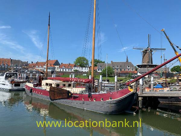 filmlocatie boot schip Tjalk tweemaster klassiek schip
