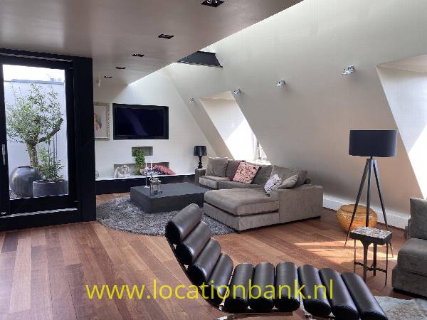 filmlocatie Penthouse met groot dakterras in Haarlem