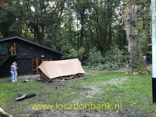 filmlocatie Bos Boshuis Boshut Blokhut  Privé Bos Natuurgebied