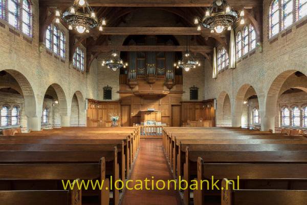 filmlocatie Kerk met vintage oud hollandse ruimten