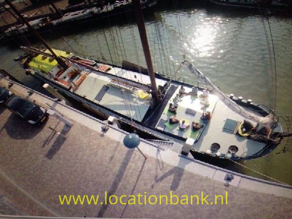 filmlocatie zeilschip, platbodem, tweemaster, klipper.