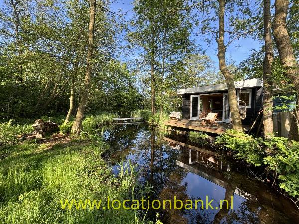 filmlocatie Boshuis Landhuis natuurhuis tuinhuis aan het water