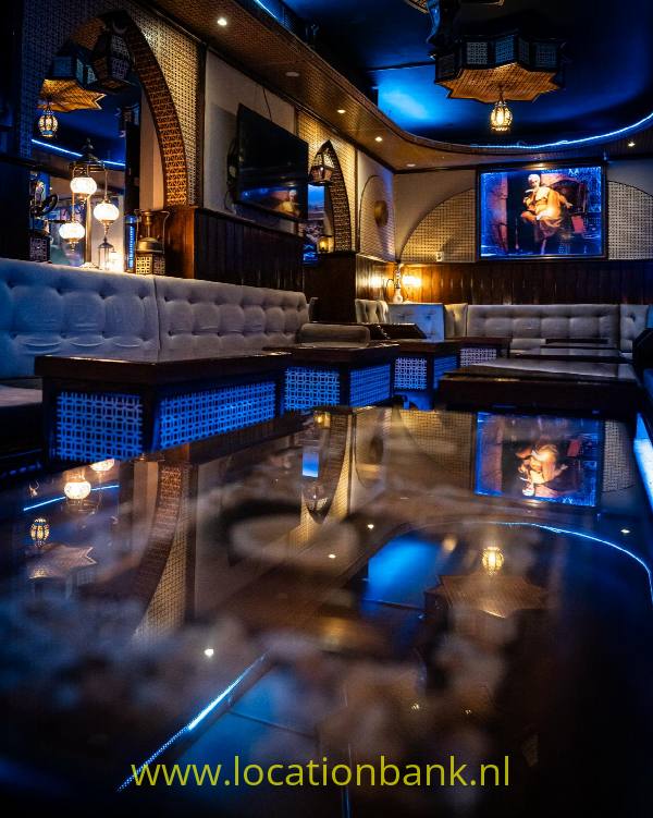 filmlocatie Een unieke stijlvol midden-oosters restaurant/lounge 
Shisha Lounge