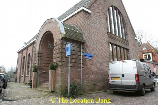 filmlocatie Omgebouwde kerk tot woonhuis en/of loft