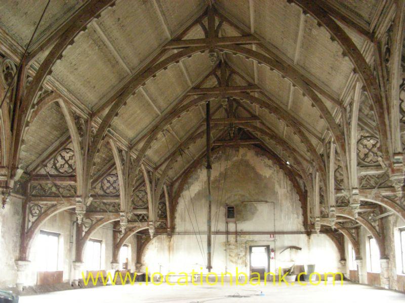 Old industrial church neogothisch