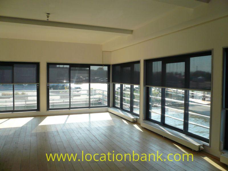 Empty Loft or Office looking over the Harbour