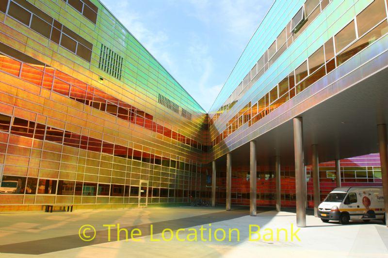 Colourfull Architecture which changes colour with the position of the sun