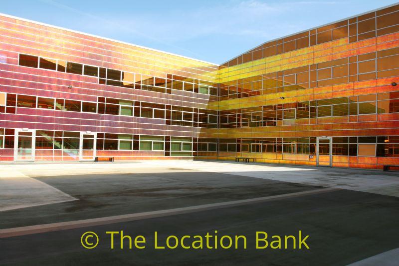 Colourfull Architecture which changes colour with the position of the sun
