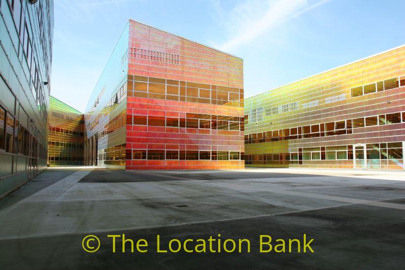 Colourfull Architecture which changes colour with the position of the sun