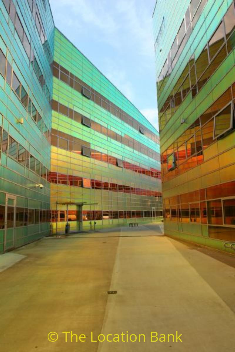Colourfull Architecture which changes colour with the position of the sun