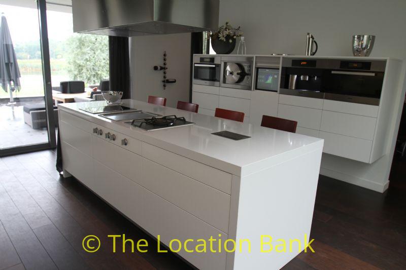 kitchen with cooking island