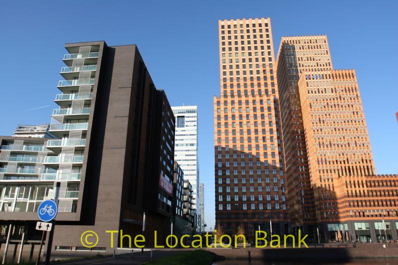 Skyline highrise buildings