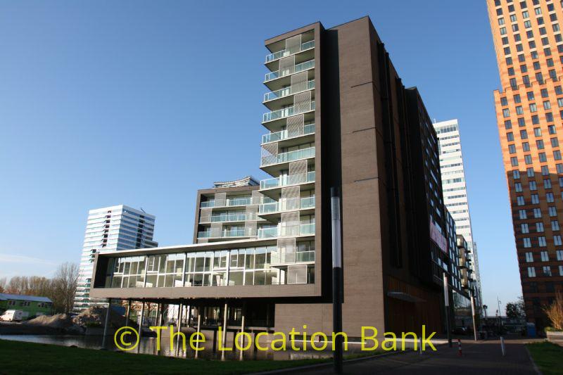 Skyline highrise buildings