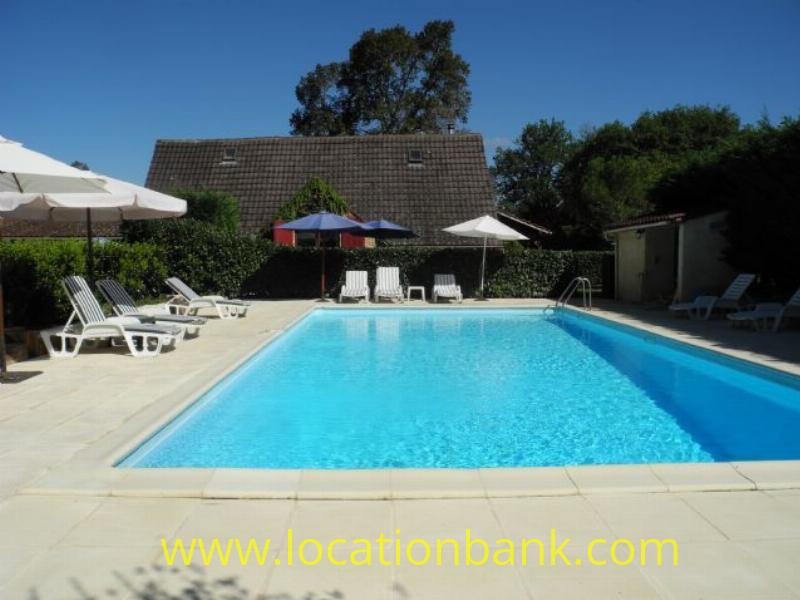 french villa with pool