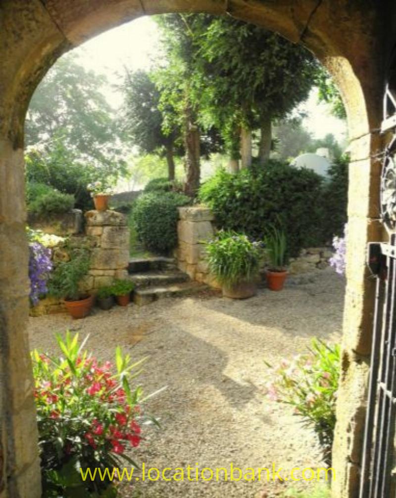 entrance to the garden